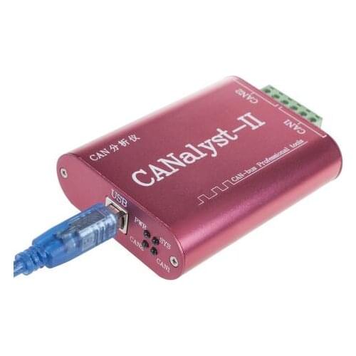 CAN Analyzer CANOpen J1939 DeviceNet with Dual Channel USB switch to CAN and compatible with zlg