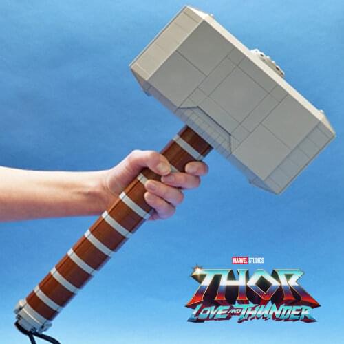 Avengers Iron Man Infinity Glove Heroes Toys Thanos Weapon Gauntlet Captain America Shield Marvel Building Blocks Bricks Kid