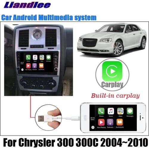 For Chrysler 300/300C 2004-2010 Android 8.1 Original Car Style Stereo Screen Carplay DSP GPS Navigation Map Media