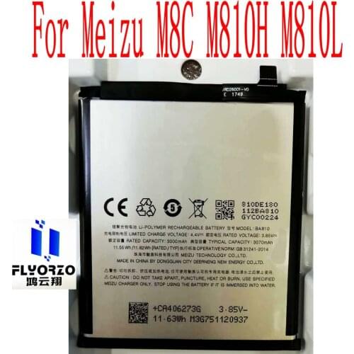 FLYORZO Meizu M8c Phone Batteries