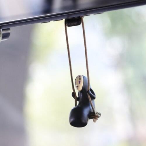 Hot Selling Faceless Male Refrigerator Magnet Swing Decoration Car Pendant Rearview Mirror Creative Pendant Birthday Gift
