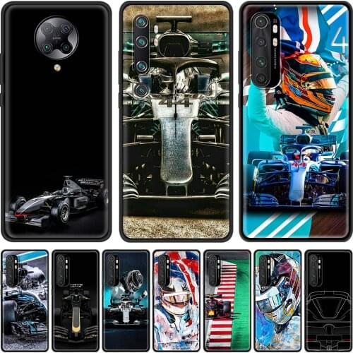 For Formula 1 Soft Phone Case for Xiaomi Mi Poco X3 NFC M3 F1 10T Pro 5G Note 10 A2 8 Lite 9T CC9 CC9E TPU Cover Shell