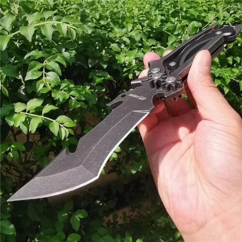 Fixed Blade Knife Steel Handle Multi-purpose Knives W Leather Sheath for Camping Hunting Survival Outdoor Activities Mens Gift