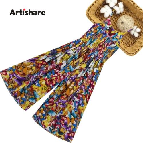 2021 Dress For Girls Butterfly Print Strap Dress Girl Slim Bohemian Girls Beach Dress Summer Teenage Clothes For Girls 6 8 10 12