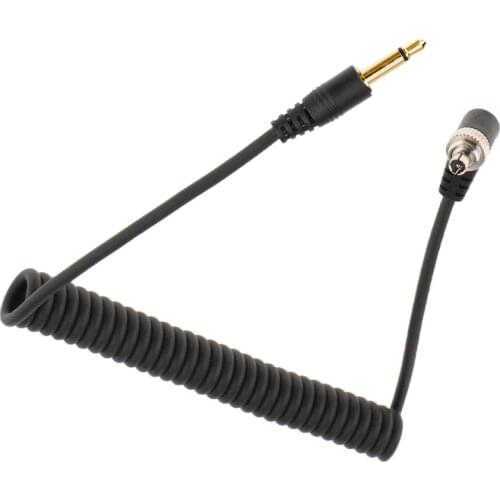 Spring PC Sync Cable 3.5mm to Male Flash Plug 30-100cm for Photography Studio Light Camera Flashes Trigger Accessories