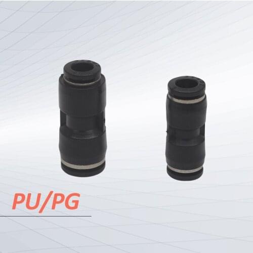 PU/PG Series pu connector pu tube 4mm 6mm 8mm 10mm fitting PG6-4 PG8-6