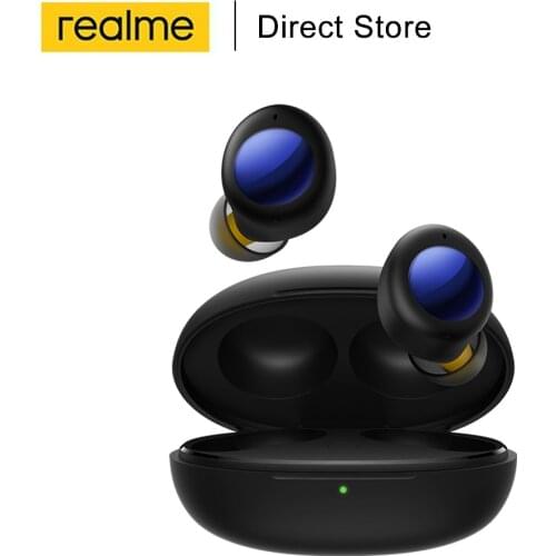 Realme Buds Air 2 Neo TWS Wireless Bluetooth 5.2 Earphones Noise Cancellation Headphone IPX5 10mm Bass Boost Driver Fast Charge