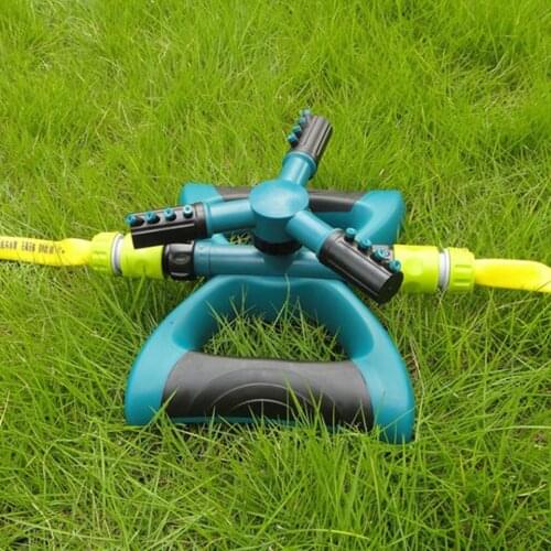 Garden Lawn Sprinkler Automatic 360 Degree Rotating Watering Device With 12 Spray Nozzles For Yard Garden Adjustable Angle