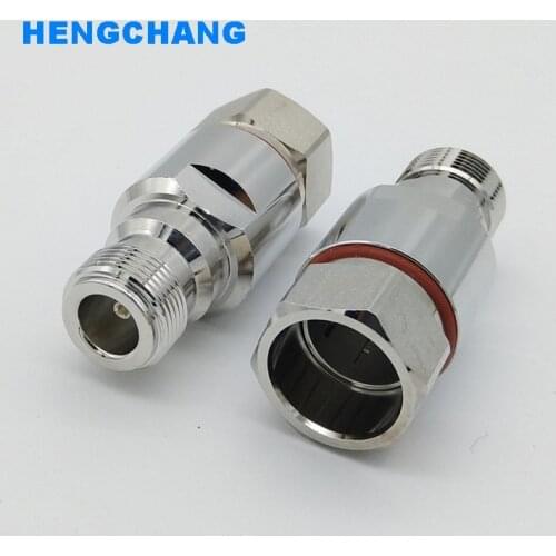 1/2 N connector 50-12 N type feeder Female coaxial connector 1pcs