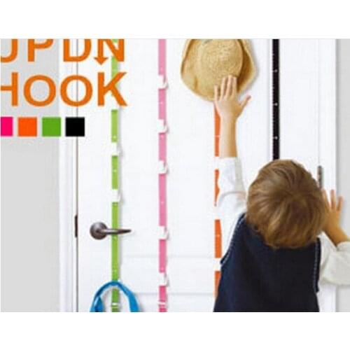 1PC Adjustable Hook Rack with Garment Cap After Door Hang Rope Multi-purpose Back Door hook Hanger Hanging Coat ENH 001