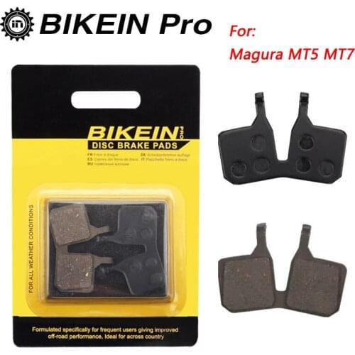 BIKEIN 2 Pairs MTB Bike Pads Hydraulic Resin Disc Brake Pads Mountain Bicycle Brake Pad for Magura MT7 MT5 Bike accessories
