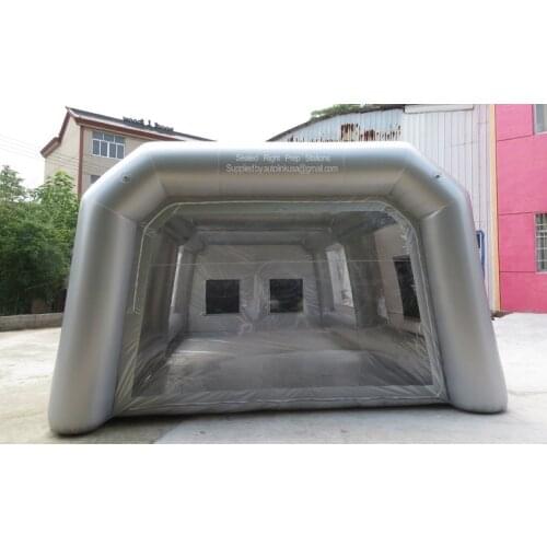 8m*4m Portable Paint Booths,Used Spray Booth For sale,Puzzle Inflatable Spray Booth For Car Painting with factory price