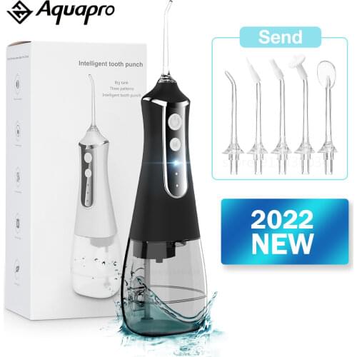 Waterpulse V500 Oral Irrigator Dental Portable Water Flosser Cordless Dental Irrigator Jet 4 mode 200ml Waterproof Teeth Cleaner
