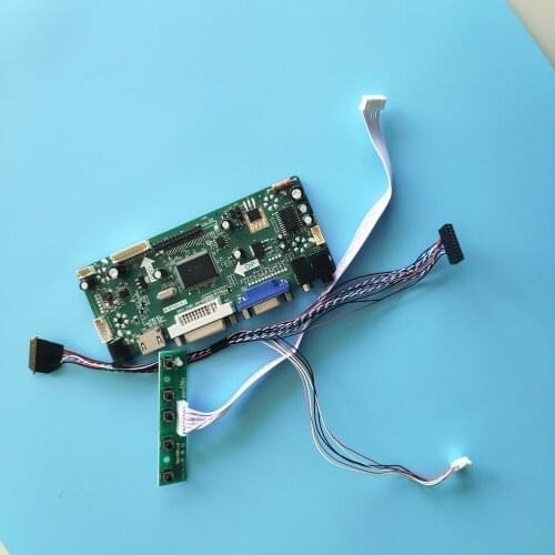 Kit For LTN156AT24-801 15.6" DVI Audio 1366X768 LVDS 40pin DIY 2019 Driver VGA HDMI Panel Screen LCD LED Controller board