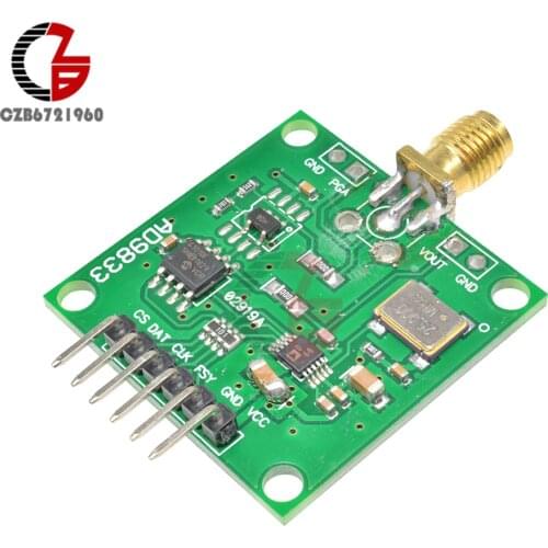 AD9833 DDS Signal Generator Module 2.3V-5.5V 25MHz Triangle Sine Wave Frequency Generator High Speed Amplifier Low-pass Filter
