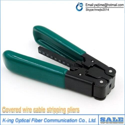 Brand New Fiber Optic Stripping Tool Fiber Optic Stripper FTTH Cable Striping Plier Free Shipping