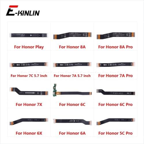 Main Motherboard LCD Display Connector Flex Ribbon Cable For HuaWei Honor Play 8A 7C 7A 7X 6C 6A 6X 5C Pro