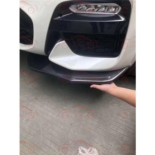 APPLY TO BMW x 3g01 Carbon Fiber Front Lip Wrap Angle Front Chin Body Kit auto parts