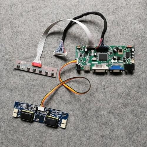 Fit LTM230HP01/LTM230HT01/LTM215HT02/CLAA215FA01 matrix 4-CCFL 1920*1080 M.NT68676 LCD drive board LVDS 30 Pin VGA+DVI Kit