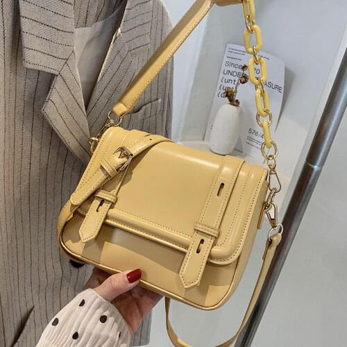 Popular bag women 2021 new trendy fashion messenger bag wild one-shoulder small square bag women