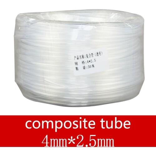 10 meters Solvent Large Format printer 4*2.5mm Composite Tube For Single-Line