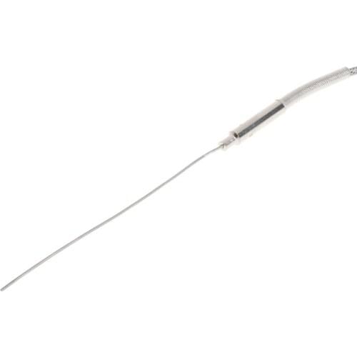 K-Type Thermocouple Probe 1mm x 100mm 2-wires Temperature Sensors 2-Terminals 1m 875F