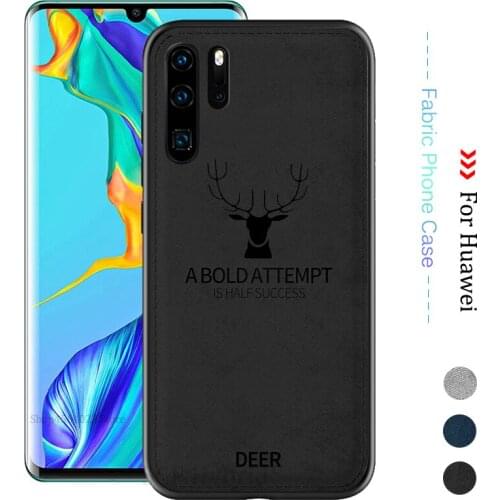 P30 Pro lite Fabric Case Cover On For Huawei hawei huwei P 30Lite 30Pro Back Cover Case P30Pro Soft Silicone Full Phone Cases