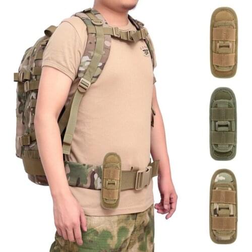 360 Rotatable Tactical Flashlight Pouch Holster Torch Case For Belt Portable Hunting Flashlight Holster Torch Cover Holder