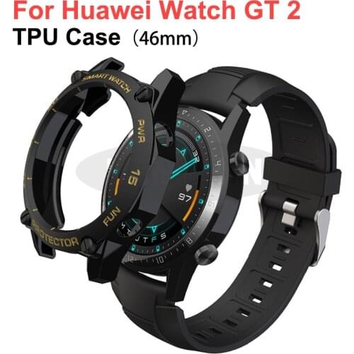 Protect Cover for Huawei Watch GT2 46mm Case Bumper for Watch GT 2 46mm Shell Protector Smart Watch Accessorie