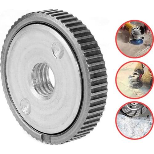 Locking Plate Chuck for M14 Angle Grinder Chuck Tools Quick Clamping Quick Release Nut Clamp Device Self-locking Pressure Plate