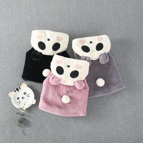 2018 Baby outfit clothing / boys vest / toddler girl winter clother / Panda hoodies vest
