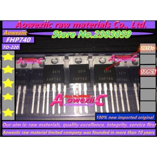 Aoweziic 100% new imported original FHP740 TO-220 10A 400V MOS field effect tube