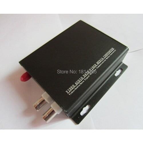 2pcs/lot CCTV Digital Fiber Optical Video Converter 2 Channels(Transceiver/Multiplexer)