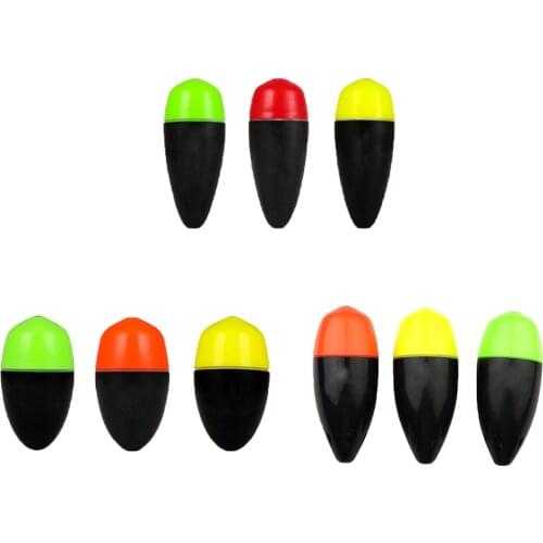 EVA Electric Fishing Floats Bright Color Luminous Anti-Collision Stick Buoy Bobber Lure Sea Fishing Accessories Tackles