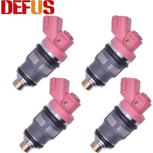 DEFUS 4x Fuel Injector 23250-46100 440cc for Aristo Supra Soarer 1JZ 2JZ-GTE Car Engine Nozzle Injection Valve Fuel System Rail