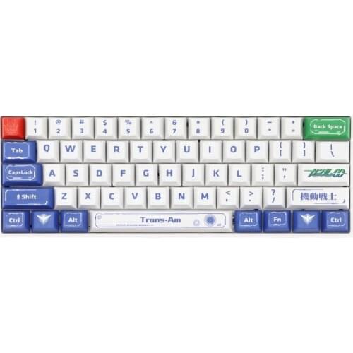 Anime Keycaps PBT Mechanical keyboard keycap Cherry Profile Dye Sublimation Key Caps for