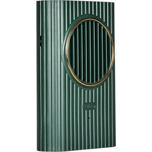 New Jane fan with lanyard, handheld modern and simple USB charging three-speed small electric fan