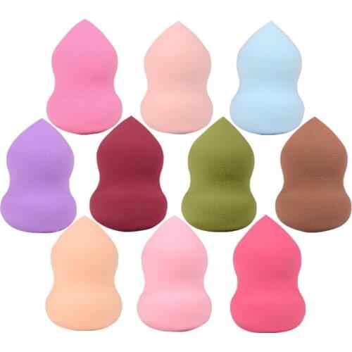 50Pcs/lot Makeup Sponge Powder Puff Smooth Makeup Egg Foundation Concealer Mix Color Cosmetic Make Up Sponge Beauty Tools