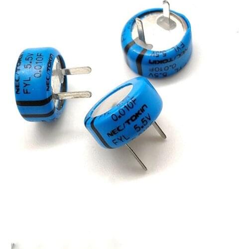 Supercapacitor FYLOH103ZF Fala capacitance FYL 5.5V0.01F