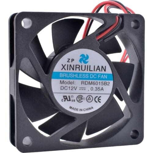 COOLING REVOLUTION RDM6015B2 6cm 6015 60mm fan 60x60x15mm 12V 0.35A Double ball bearing large air volume cooling fan