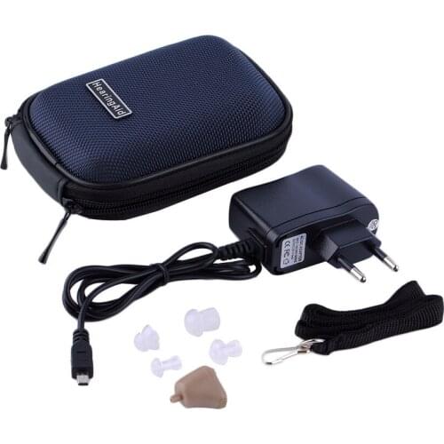 In Ear Mini Digital Hearing Aids Assistance Adjustable Sound Amplifier Hearing Aid High Quality Ear Care for the elderly deaf