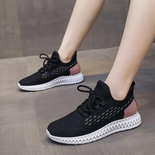 2021 Womens Sports Shoes Outdoor Light Breathable Sneakers Casual Women Walking Shoes Original Anti-slip Running female Shoes