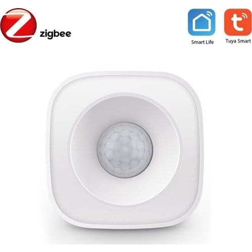 Zigbee 3.0 Body Motion Sensor Infrared Burglar Alarm Wireless Detector Tuya Smart Life App Home Security Works With ZigBee Hub