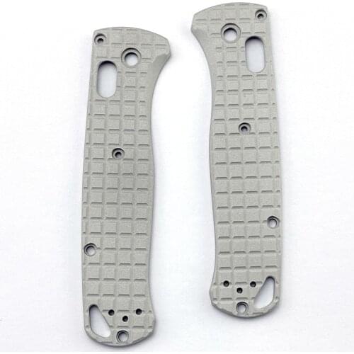 1 Pair Sand Blast Aluminum Alloy Scales for Benchmade Bugout 535