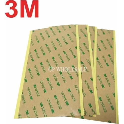 10pcs (90mmx200mm) 0.05mm 3M 300LSE 9671LE Super Thin Double Sided Adhesive Sticker, High Temp. Resist 149C