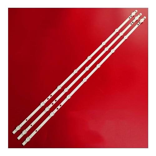100% New 3pcs/Kit LED strips for 40 TV HITACHI 40HBT02U 40HE1611FTR JVC LT 40C790 LT-40C790