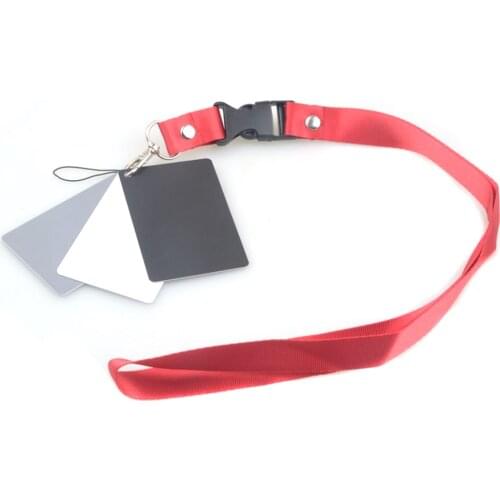 3 in 1 Photography Photo Studio Pocket-Size Digital White Black Grey Balance Cards 18% Gray Card