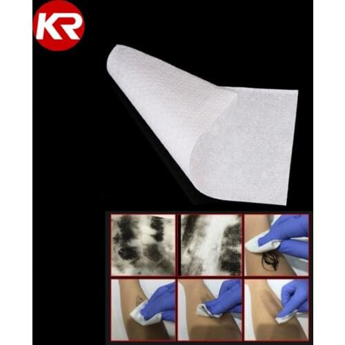 70Pcs Disposable Tattoo Wipe Paper Tissue Face Wash Gauze Towel Body Art Permanent Makeup Medical Cleaning Tattoo Accessories