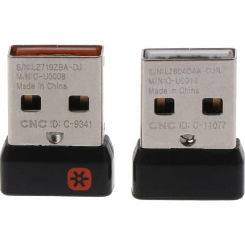 Wireless Dongle Receiver Unifying USB Adapter for logitech Mouse Keyboard Connect 6 Device for MX M905 M950 M505 M510 M525 Etc