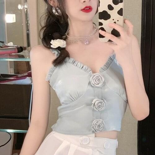 DANDELION GIRL Sleeveless Blouses